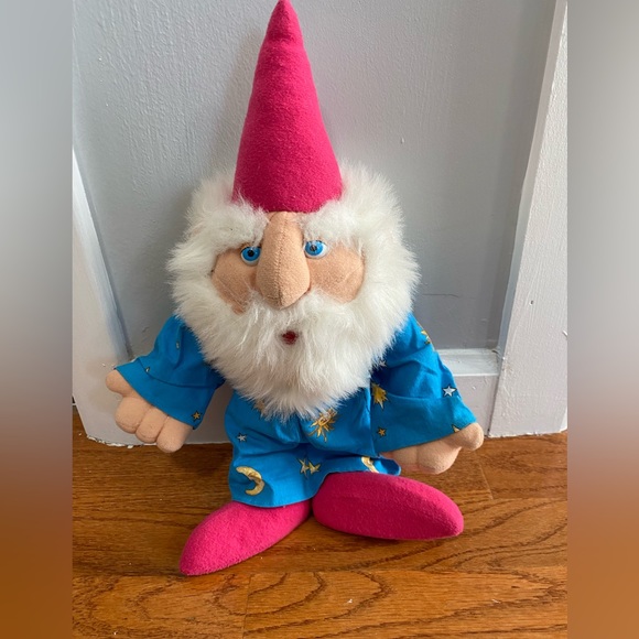 Rare Liberty Wizard Vintage Toy Plush Late 80's Stuffed Toy 1 Collectible 15” - Picture 1 of 5